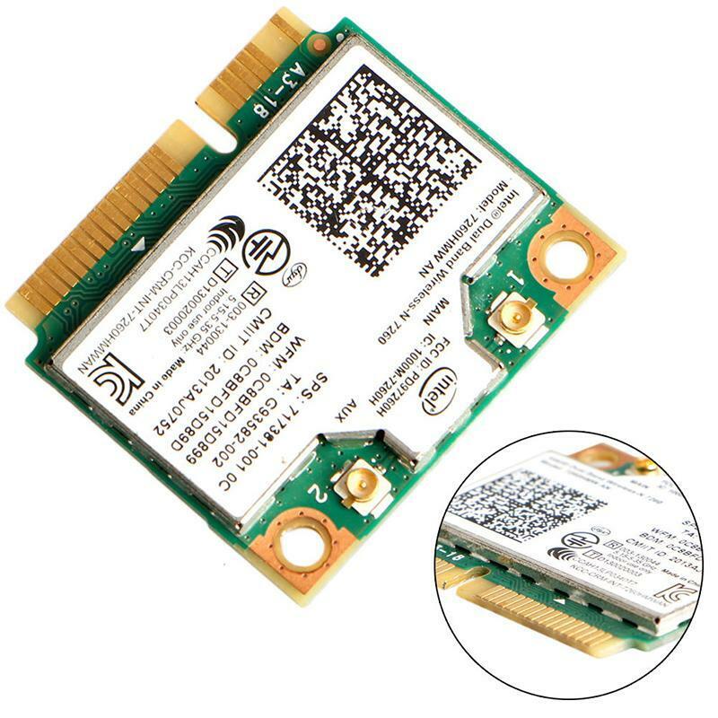 7260HMW Intel AN Dual Band Wireless + Bluetooth-compatible 4.0 MINI PCI-E WLAN