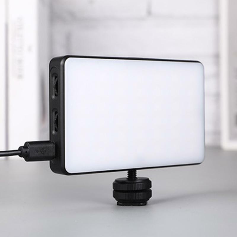 RGB LED Video Light Photography Camera Fill Light CRI95+ 2500K-9000K Display