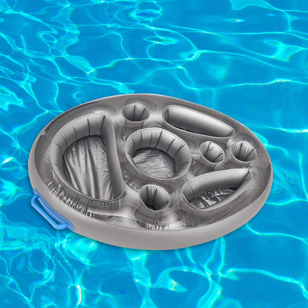 Summer Party Bucket Cup Holder Inflatable Pool Float Beer Drink Cooler Tool