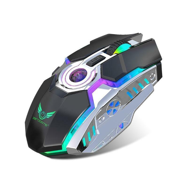 Rechargeable 2.4G Wireless Gaming Mice with 2400 DPI Cursor PC Gaming Mice