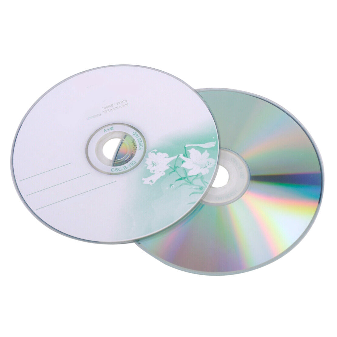 10x 52X 700MB Blank CD-R Recordable Media CD Discs 80min fit for Record Copy Li