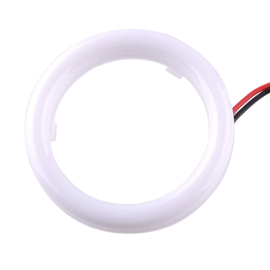 2pcs 60mm DRL COB LED Angel Eyes Halo Ring Fog Headlight Lamp Light Red Acc