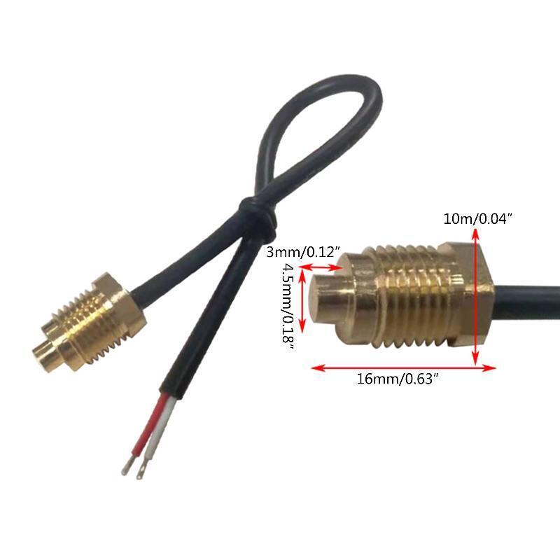 M10 Thread Probe Cable NTC Temp Sensor Probe Digital Temperature Transmitter