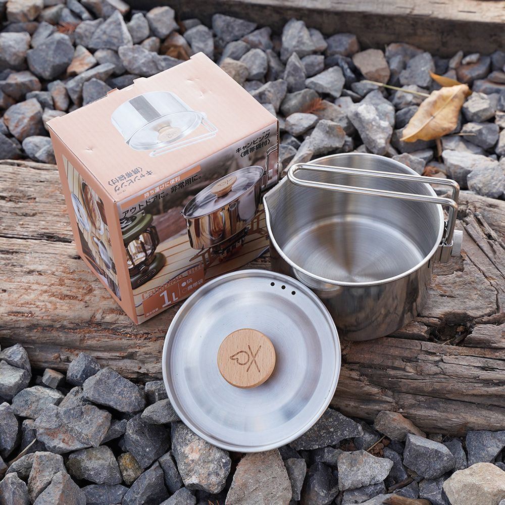 Tool Detachable Outdoor Multifunctional Cookware Teapot Kettle Camping Pot