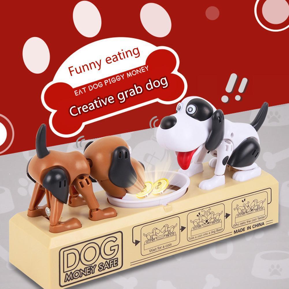 Hungry Eating Dog Banco Canino Money Box Money Bank Stole Coin Piggy Bank