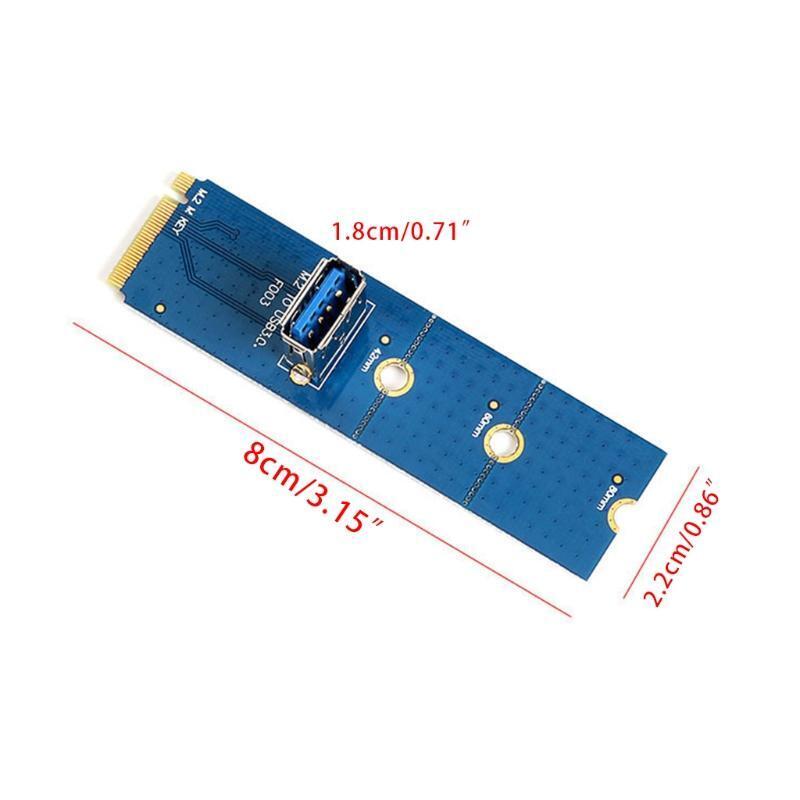 M2 to PCIE M.2 to PCI-E M2 M Key to PCIE M2 to USB3.0 Bit Mining BTC