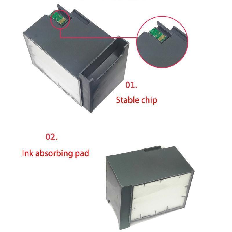 T6712 Maintenance Box Waste Ink Tank with Chip for EpsonWF-6093 6593 WF-8093