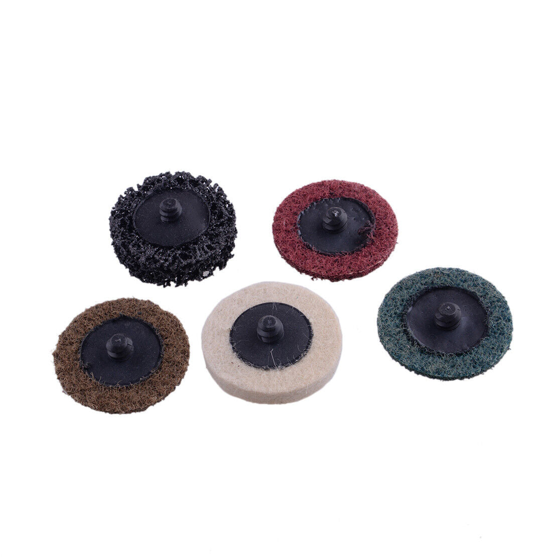 60Pcs 2inch 50mm Type R Roll Lock Quick Change Discs Die Grinder Sanding Pads
