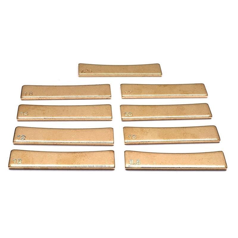 Guitar Bass Luthier Fret Press Caul Fingerboard Pressing Tool & Fret Inserts