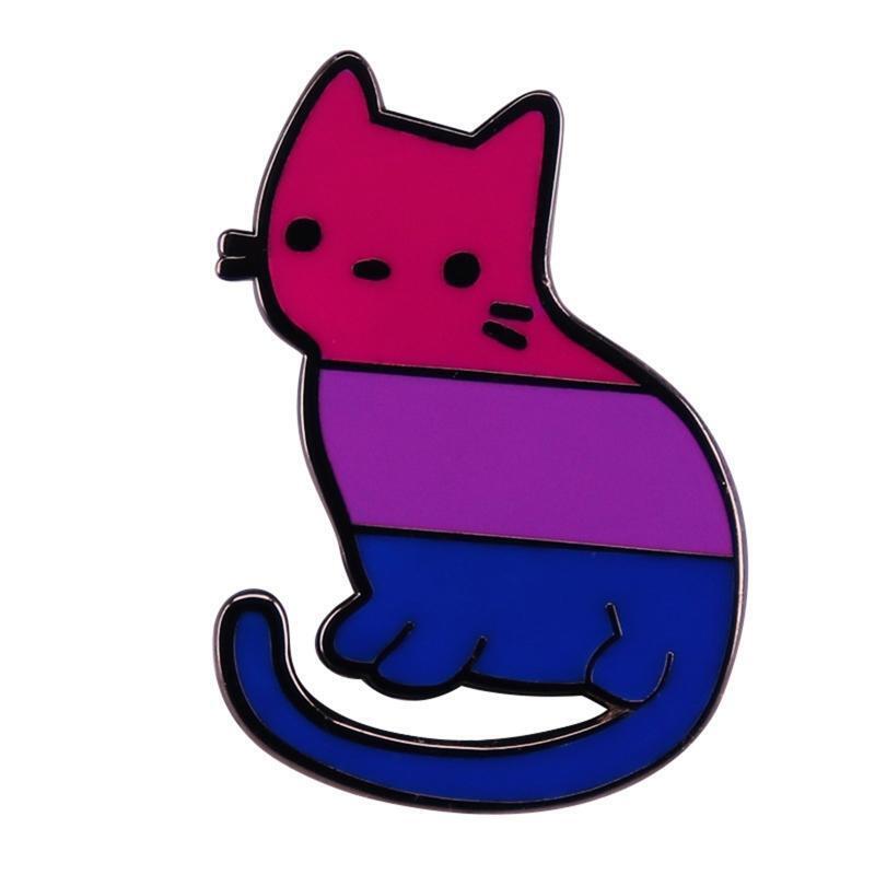 Cat Enamel Brooch Pins for Jackets Hats Decoration Cute Pins Backpack Pins