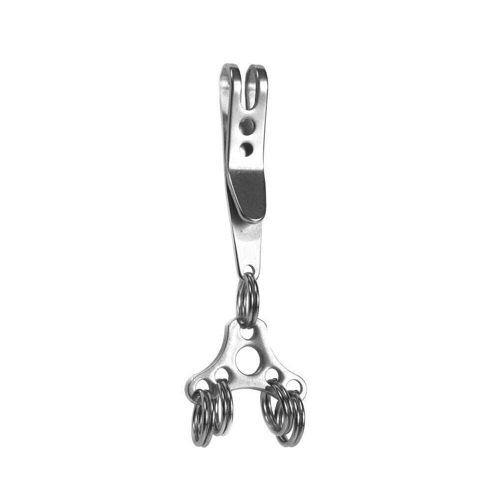 New Pocket Suspension Clip with Hat Buckle Set EDC Outdoor Quicklink Tool