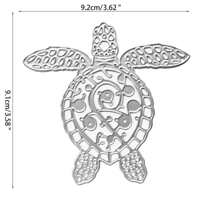 Tortoise Metal Cutting Dies Stencil DIY Scrapbooking Album Paper Card Template