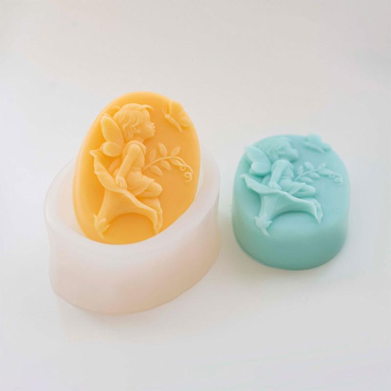 Morning-Glory Elf Mold Silicone Chocolate Candy Mold Cupcake Baking Durable Gift