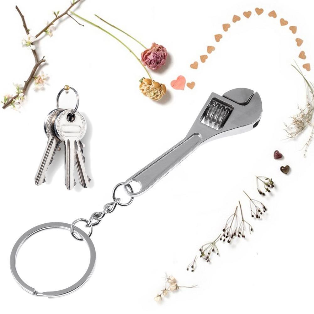 Creative Tool Wrench Spanner Key Chain Ring Keyring Metal Keychain