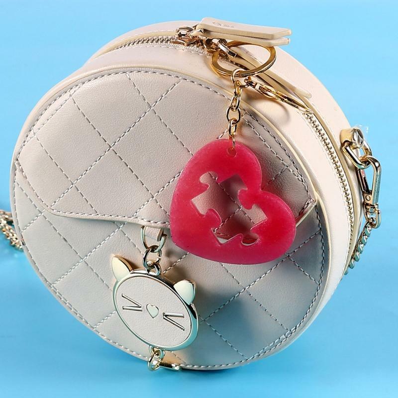 Casting Mold Heart Puzzle Shape DIY Crafts Jewelry Casting Tool Handmade Craft