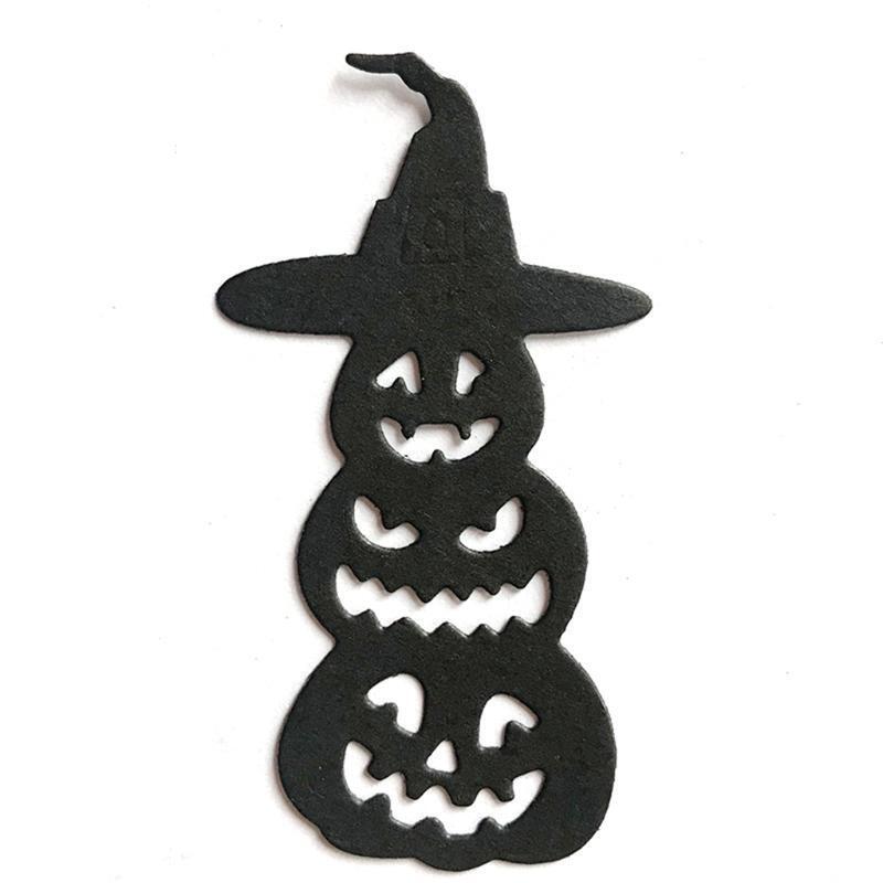 Halloween Pumpkin Witch Metal Cutting Dies Stencil DIY Scrapbooking Album Paper
