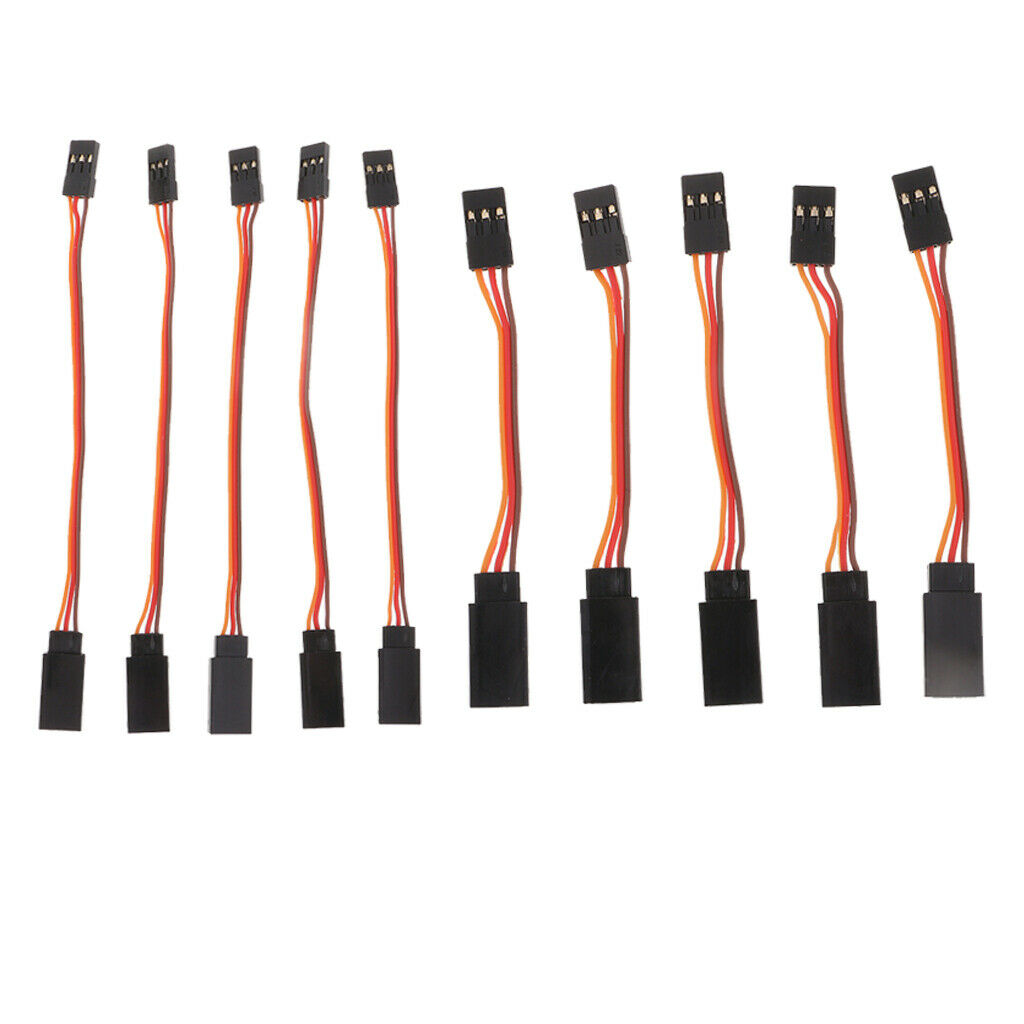 10x  to  Servo Extension  Cable for RC  JR Servo 5/10cm