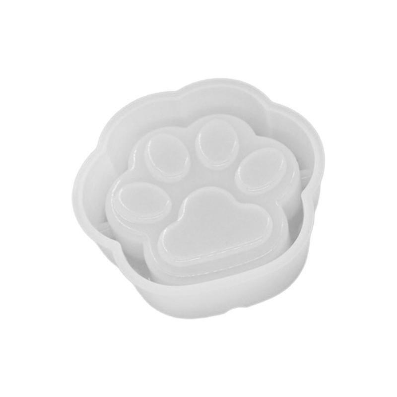 Silicone Mold DIY Paw Jewelry Pendant Night Light Mold Keychain Ashtry Decor