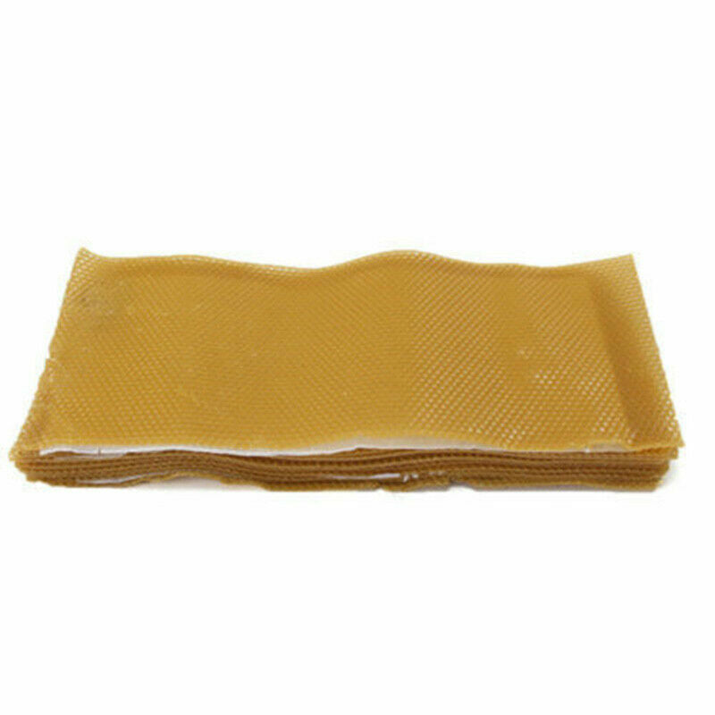 10x Beekeeping Honeycomb Foundation Wax Frame Honey Hive Equipment Tool Supplies