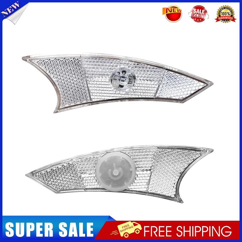 2pcs Waterproof Bicycle Spoke Reflector Light Warning Tire Decorative Lamp