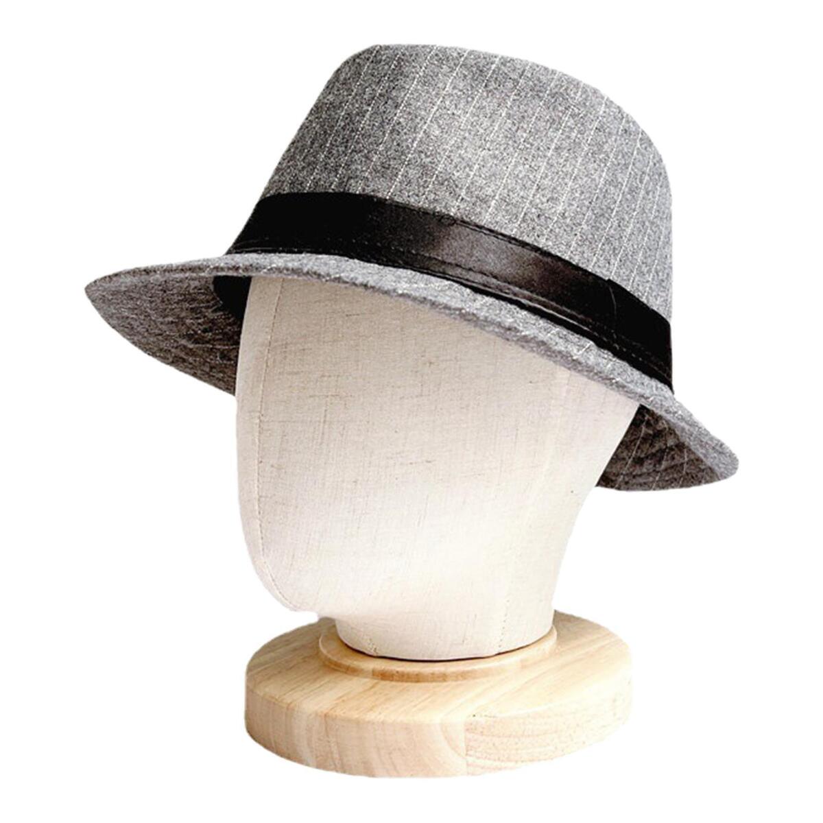Abstract Style Linen Manikin Head Wigs Hat Glasses Display Stand Durable