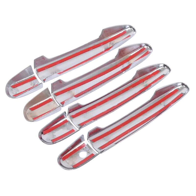 Car Chrome Side Door Handle Cover Cap Fit For Subaru Impreza Hatchback 2008-11