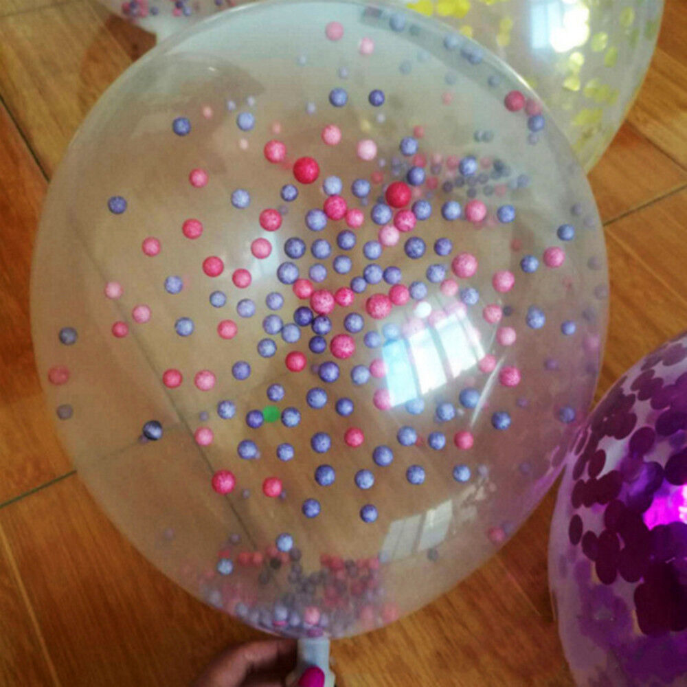 20PCS Colorful Confetti Balloon Birthday Wedding Party Decor Helium Balloons 12"