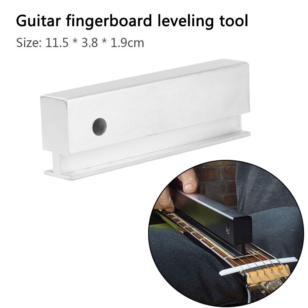 11cm Fretbar Understring Leveler Sanding Leveling Beam Guitar Repair Tool