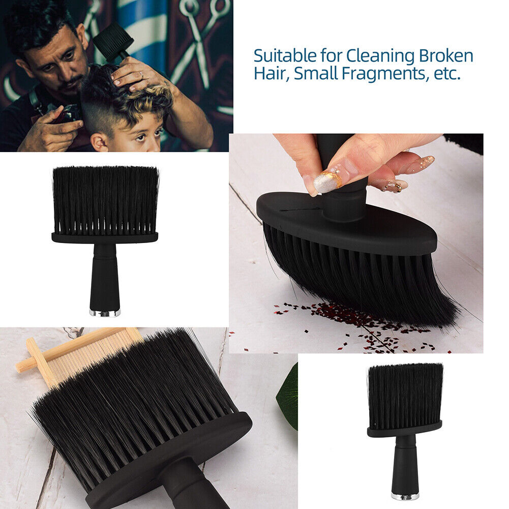 Hairdressing Nylon Cleaning Brush Soft Salon Neck Face Broken Hair Cleaner
