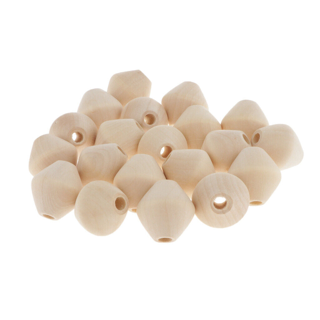 20x   Bead Geometric Loose Spacer  Charms Jewelry Making 8mm