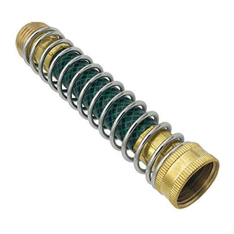 Hose Connector with Coil Spring Easy Installation Garden Hose Extension Adapter
