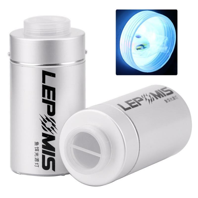 3W Portable Aluminum Alloy Fishing Bait Light Source Lamp Luminous Lure 18 LED