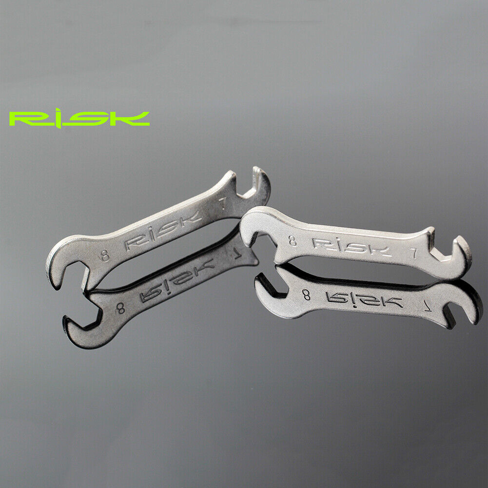 RISK 7-8mm MTB Bike Hydraulic Oil Disc Brake Oil Pipe Locking Screw Wrench