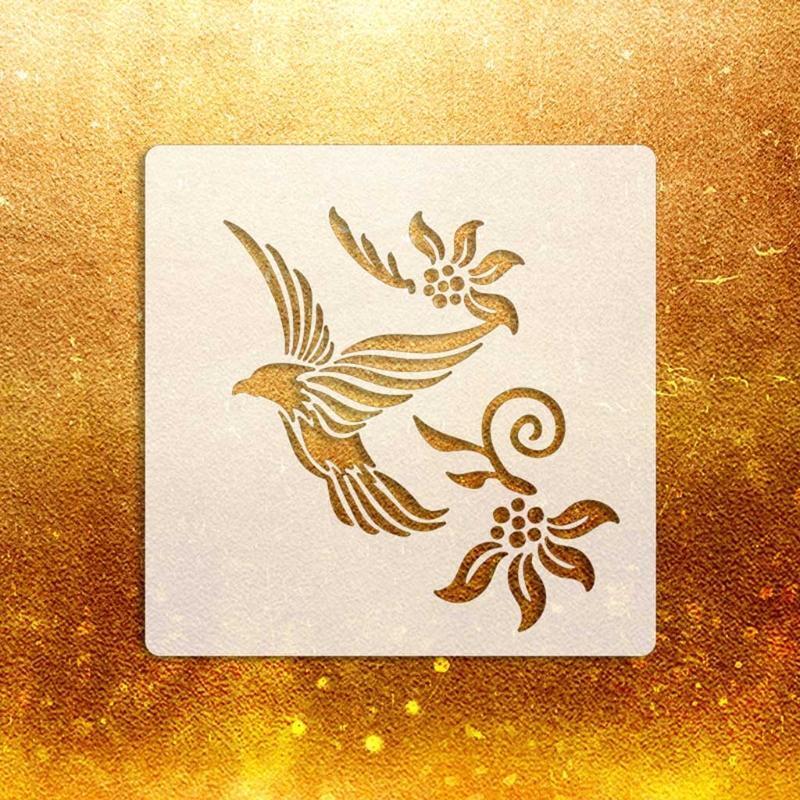9pcs Multi-purpose Painting Stencil Kit DIY Drawing Stencil Template for Decors