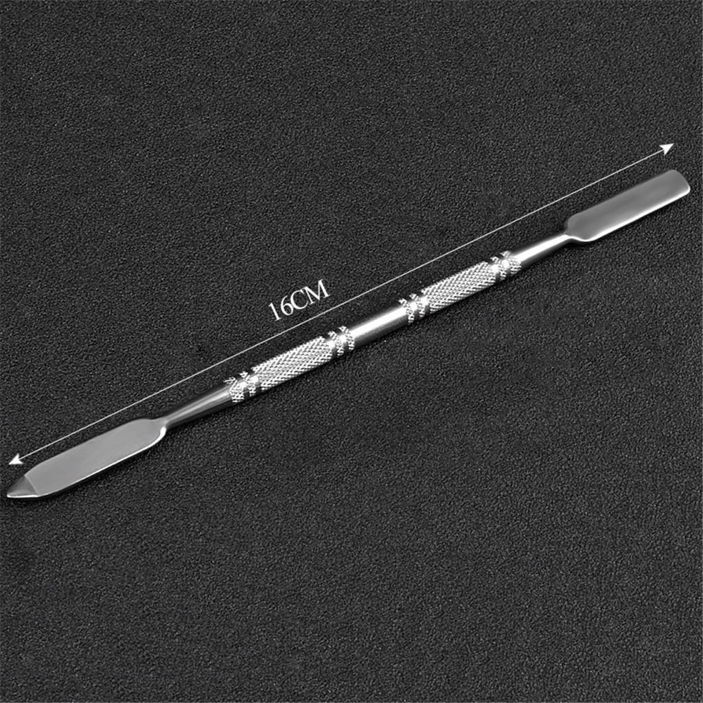 2 Headed Makeup Mixing Spatula Anti-rust Eye Shadow Foundation Stirring Rod