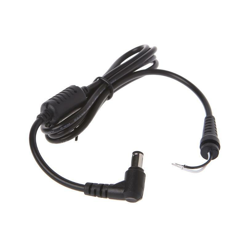 6.3*3.0mm Male Plug Right Angle DC Power Supply Adapter Cable For Toshiba Laptop