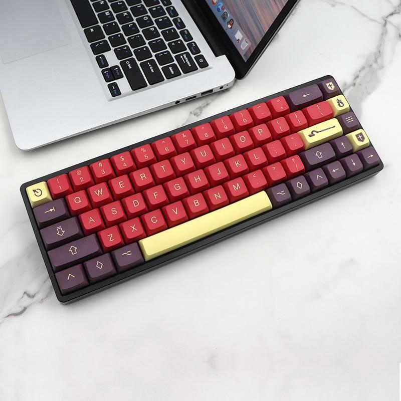 Explosion 130-Key Keycaps XDA Dye Subb for Cherry MX Switch Mechanical Keyboard