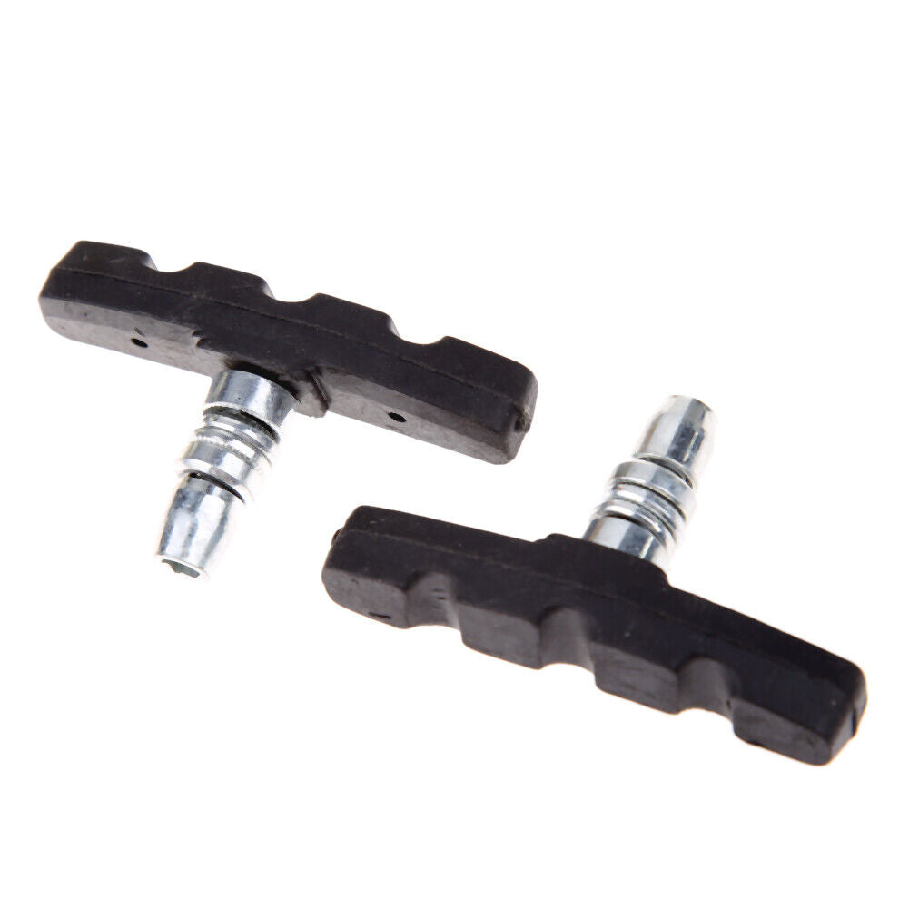1 Pair MTB Road Bicycle Cycling Braking V-Brake V Brake Pads Blocks Holders