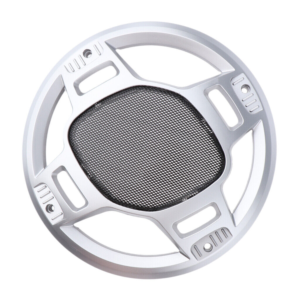 2Pcs Speaker Grills protective case with Screws for Loudspeaker 8 inch