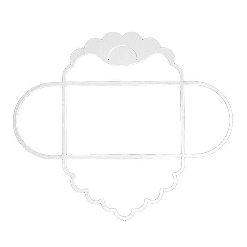 Wavy Card Bag Metal Cutting Dies DIY Stamps Embossing Scrapbooking Photo Album