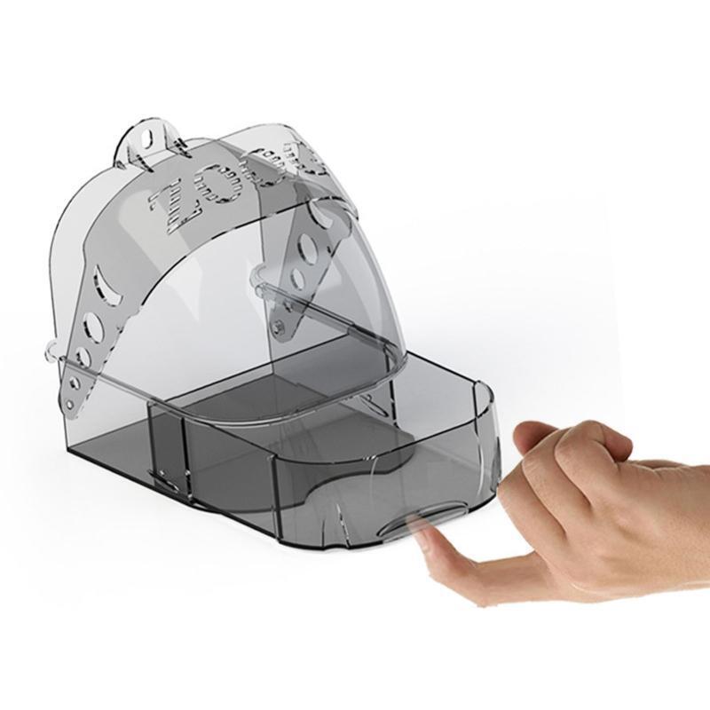 Hanging Bird Bath Cage Pet Cleaning Cage Accessories Plastic Box Parrot Bathing