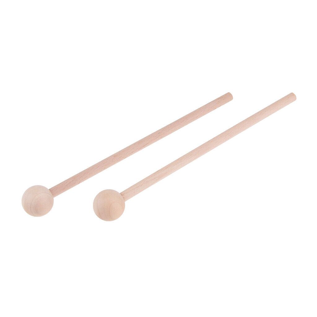 Double Drum Marimba Percussion Mallets Sticks Hard  22cm  Gift