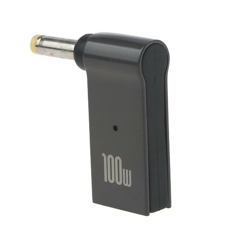 Type C Female to 4.0x17mm Adapter for Travel Bussiness Trip PD 100W for Laptops