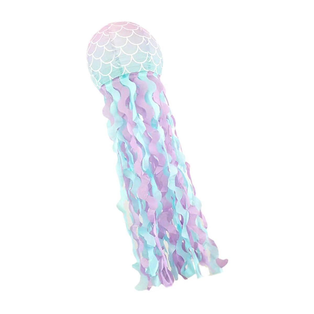Paper Lanterns Ornament Mermaid Bedroom Accessories for Birthday