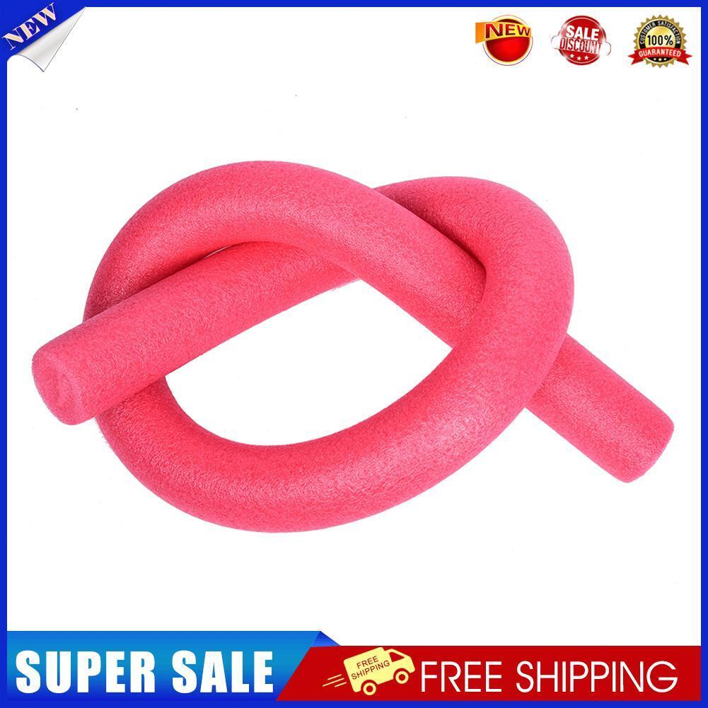 Swimming Pool Noodle Foam Hollow Water Float Aids Woggle Noodles (Red)