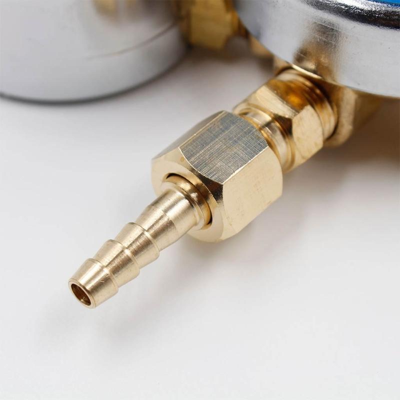 Oxygen Gas Regulator MIG TIG G5/8 Thread 0-25MPa Copper Pressure Flow Meter