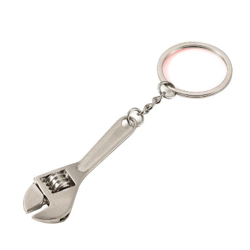 Adjustable Small Spanner Key Ring Tool Set Gifts Men Novelty Keyring Tools