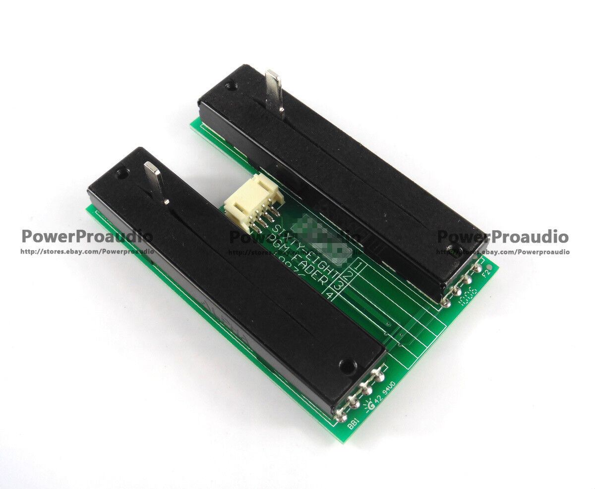 2pcs 68 Sixty-Eight PGM Fader Assy Channel  PCB Board for Rane TT-M68SL