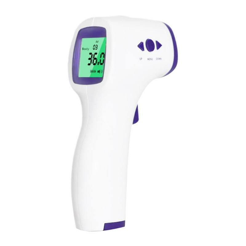 Three-color Backlight Forehead Thermometer Non-contacting Body Temperature Tool