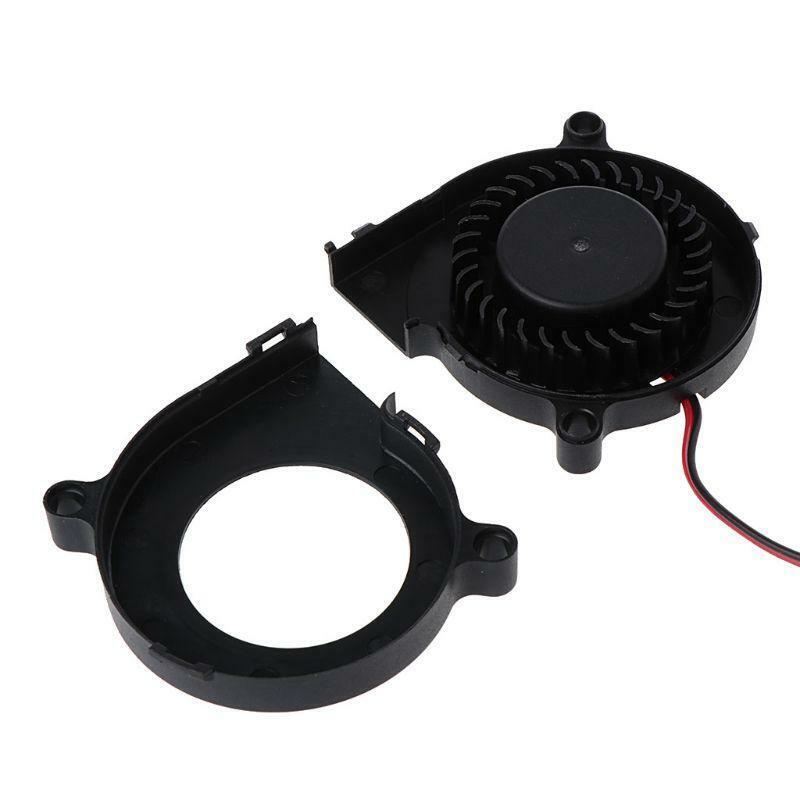 50 x 15mm Blower Fan 12V 5015 Oil Bearing Brushless Hotend Extruder Cooling Fan